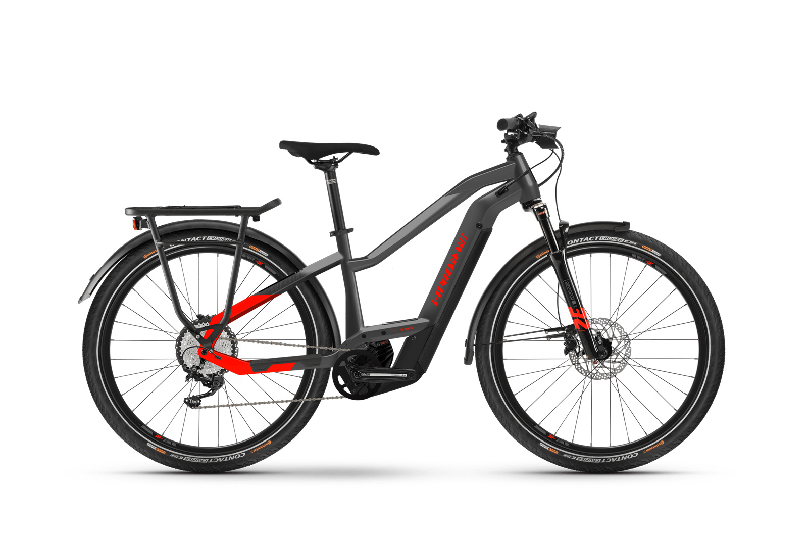 Haibike  Trekking 9  anthracite/red  2022 27,5" 625 Wh Trapez