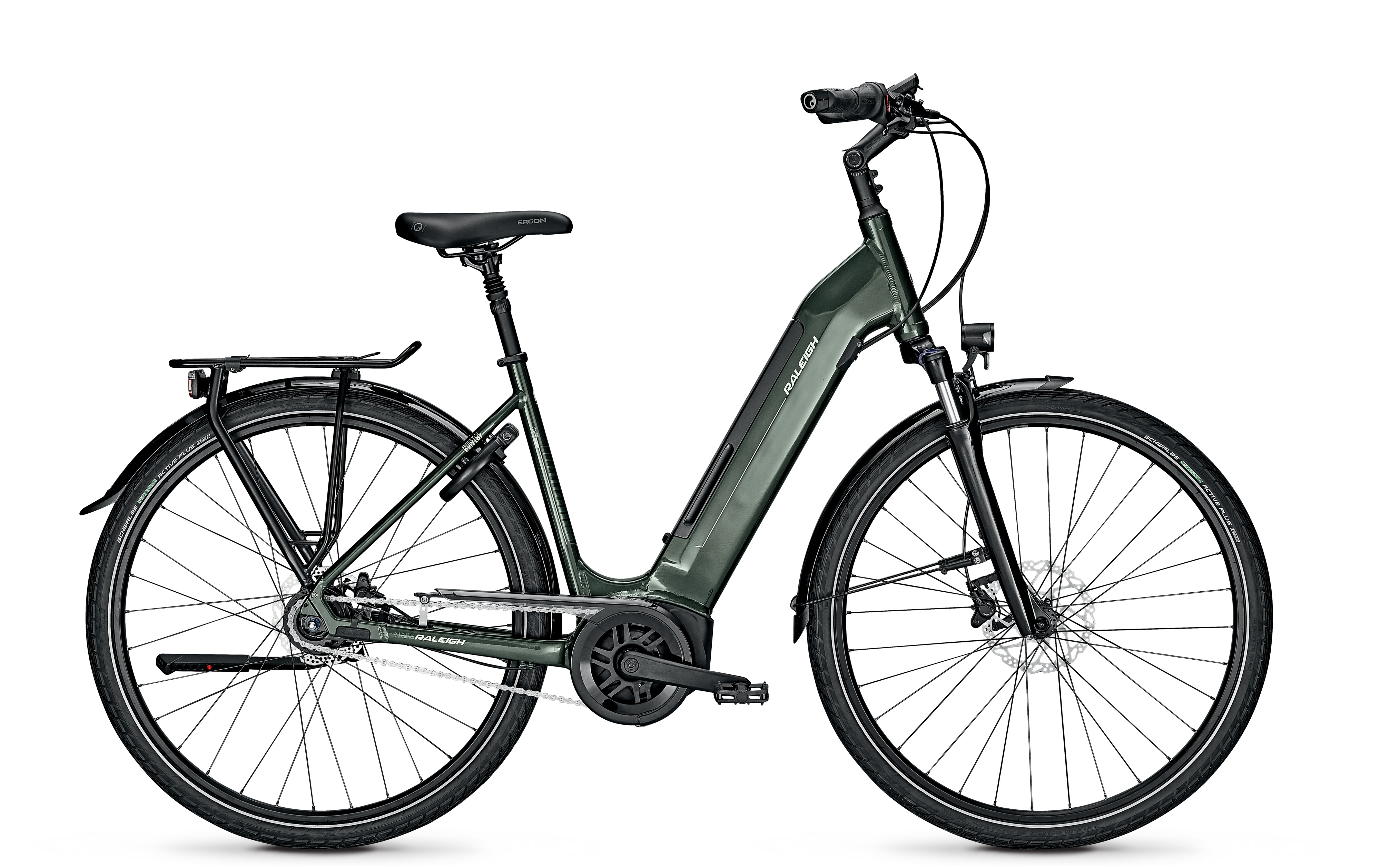Raleigh  BRISTOL 8  deepgreen glossy  2021 28" 500 Wh Wave