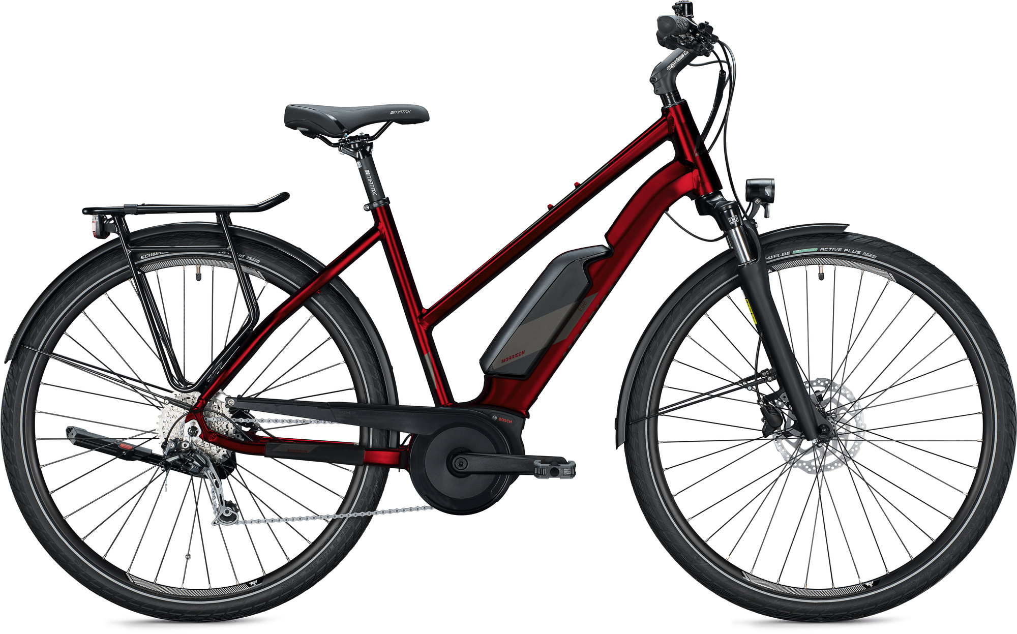 Morrison  E 6.0  red/grey, glossy  2022 28" 500 Wh Trapez
